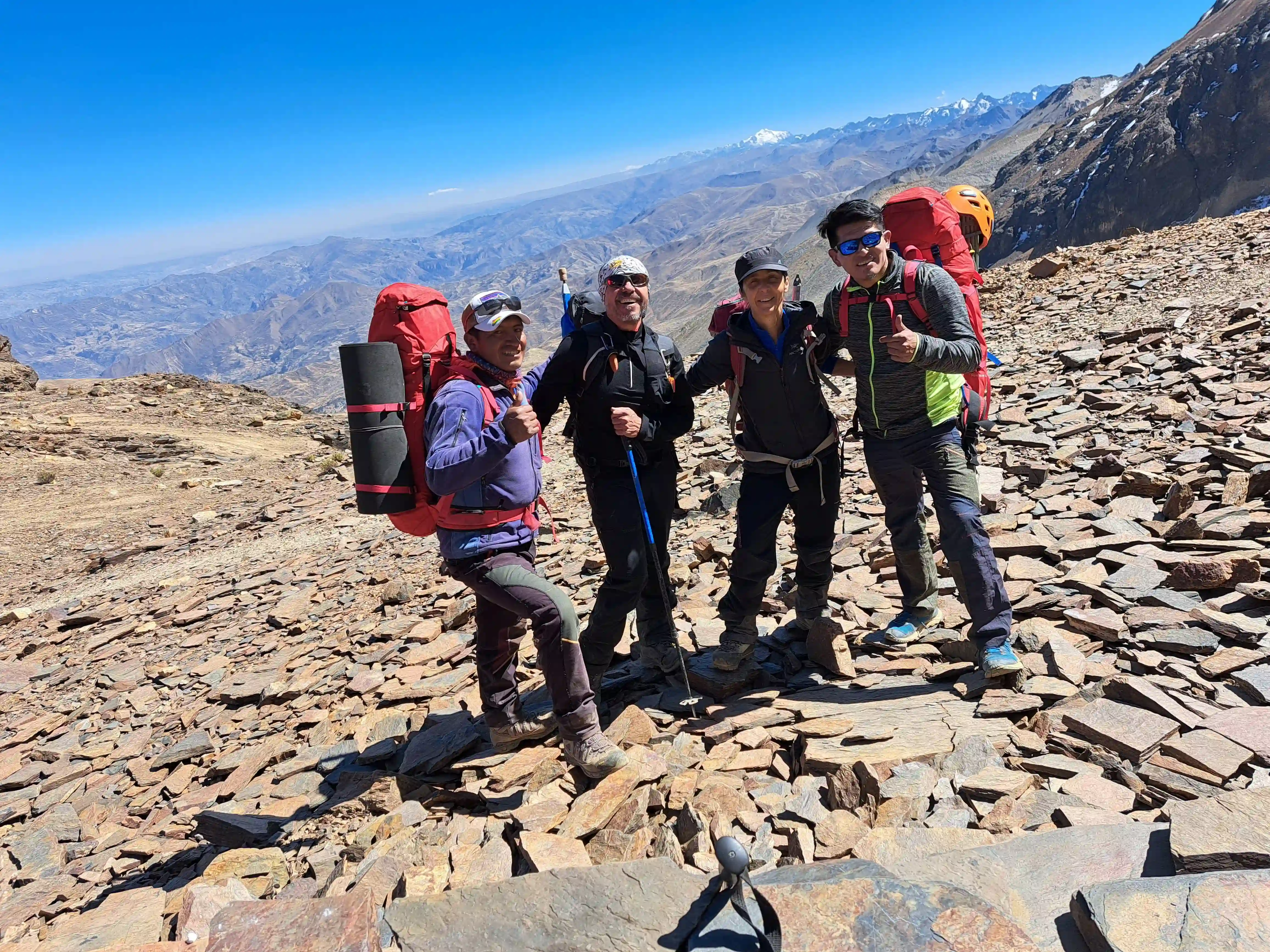 Illampu Mountain 6,360 masl - Cordillera Real - 1