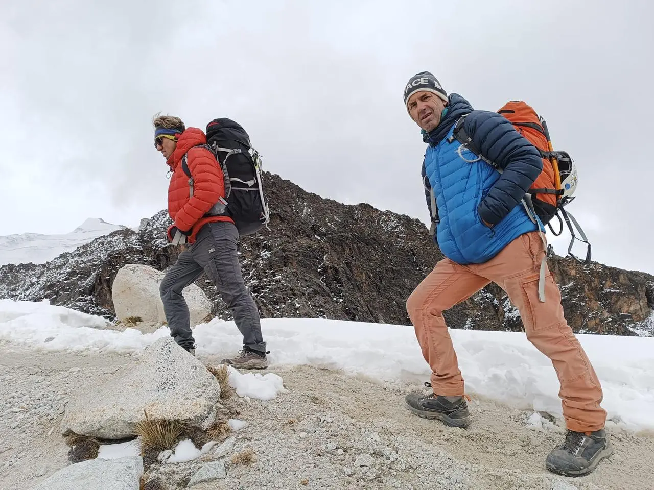 Trekking Laguna Cotia - Campo Base Pequeño Alpamayo - Campo Base Huayna Potosil - 5
