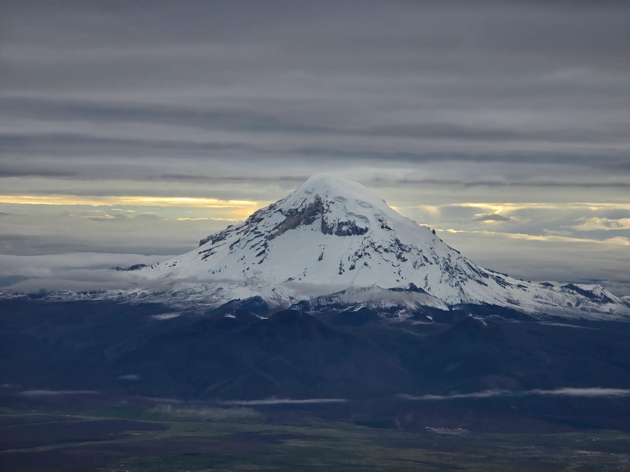 Volcanoes of the Bolivian Andes - Acotango, Pomerape, Parinacota - 1