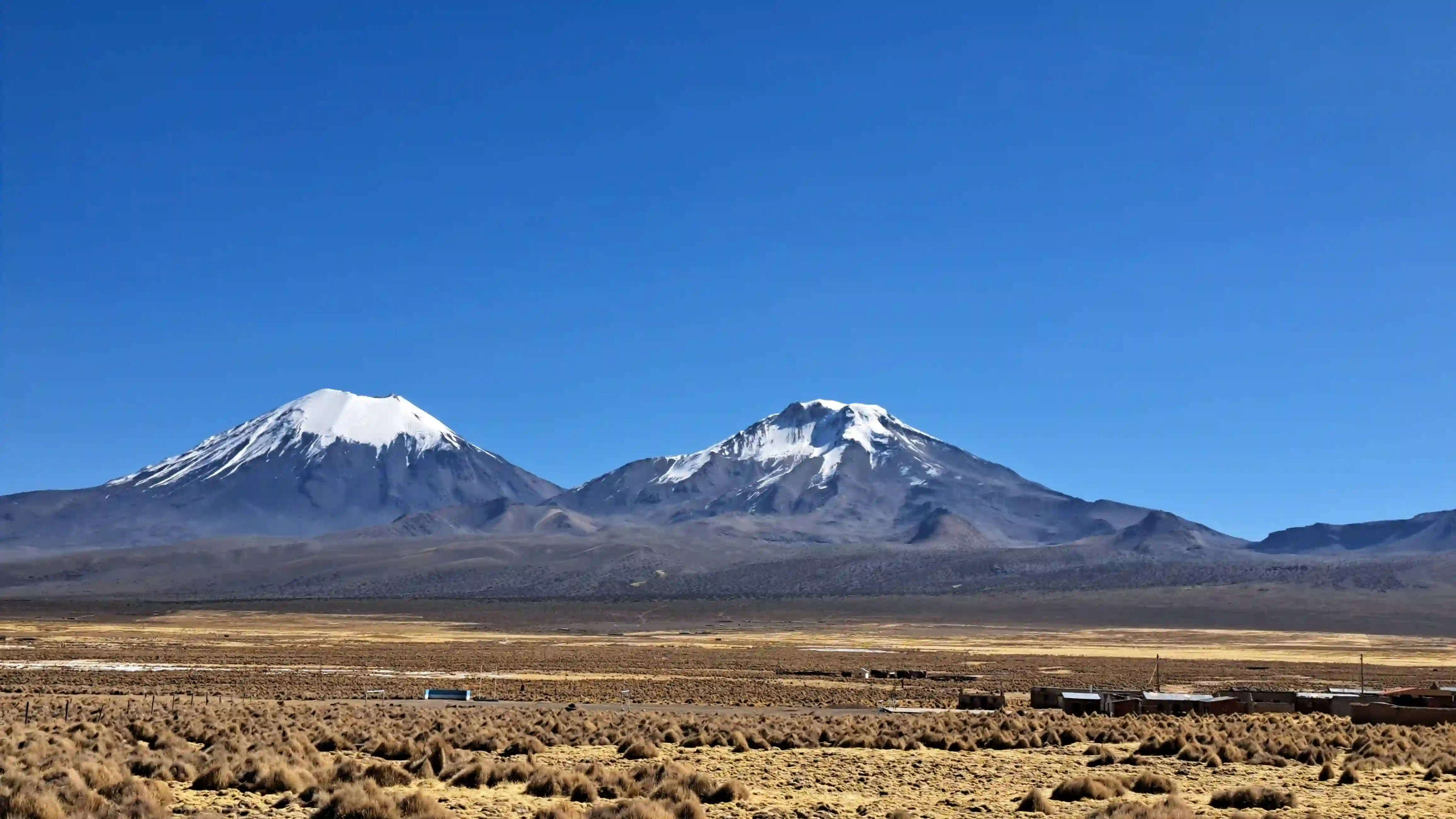 Volcanoes of the Bolivian Andes - Acotango, Pomerape, Parinacota - 13