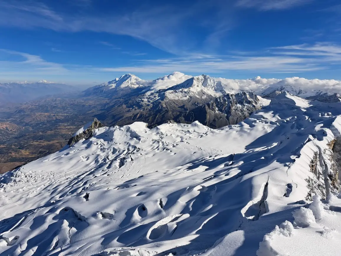 Escalada nevado vallunaraju Cordillera Blanca - Peru - 3