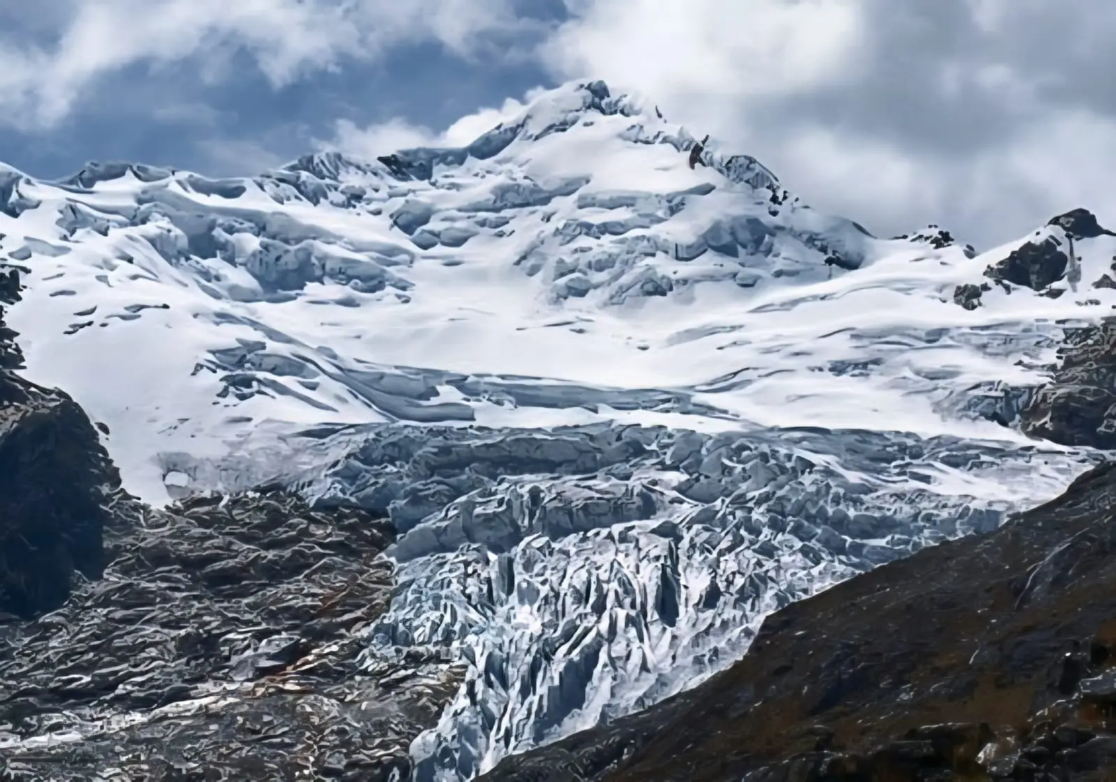 Montañas mas accesibles en los Andes de peru – cordillera blanca - america del sur - 3
