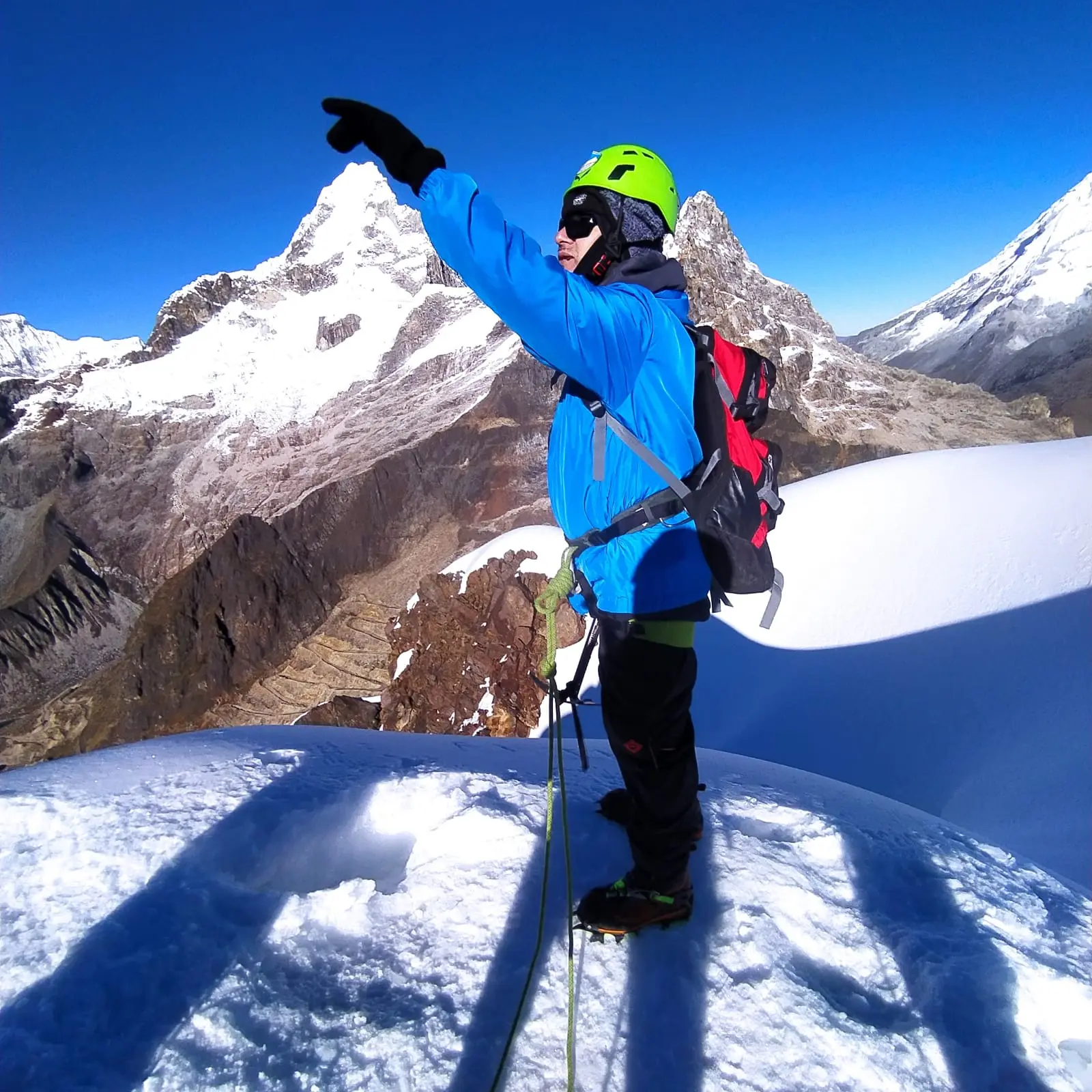Montañas mas accesibles en los Andes de peru – cordillera blanca - america del sur - 7