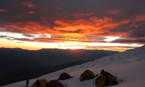 Caminata ascensión santa Cruz - llanganuco - pisco - huascaran - 2