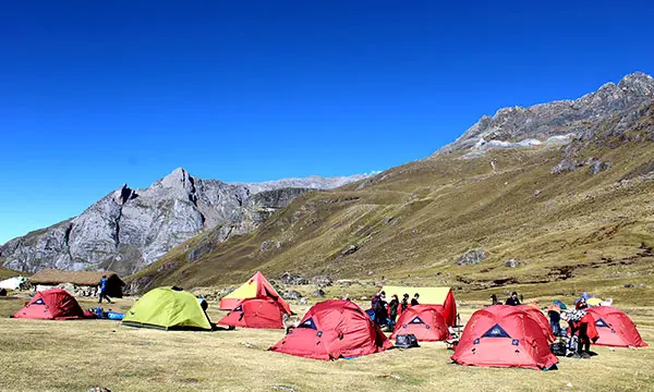 Trekking y ascencion circuito cordillera huayhuash - nevado diablo mudo - 5