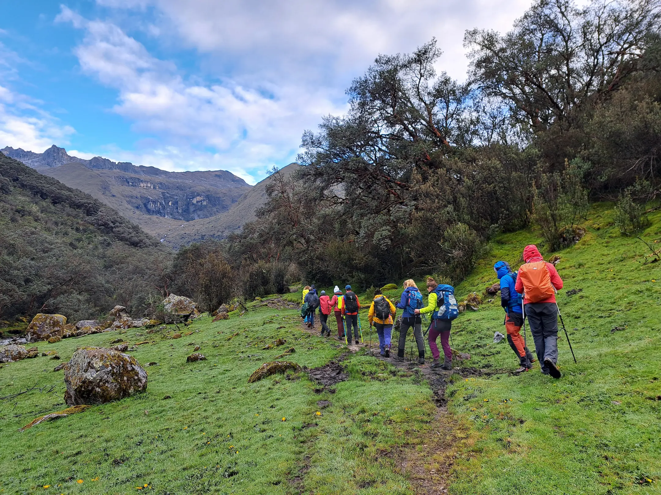Trekking santa cruz estandar - cordillera blanca 07 dias / 06 noches - 4